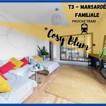 ⟬Cosy Blum 63⟭ Charmant Et Accueillant ⁕Mansarde⁕ Клермон-Ферран Экстерьер фото